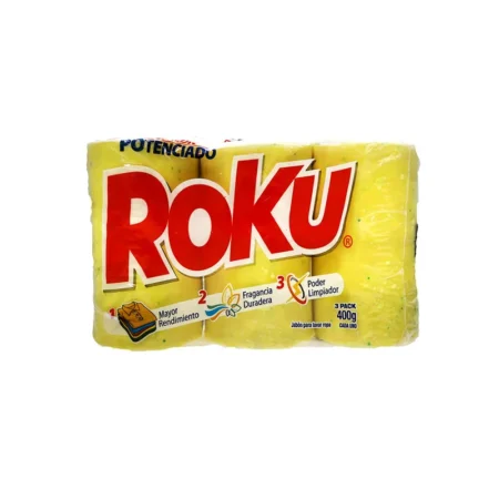 3pack jabón amarillo económico