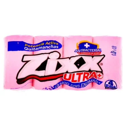 4pack jabon rosa quita manchas