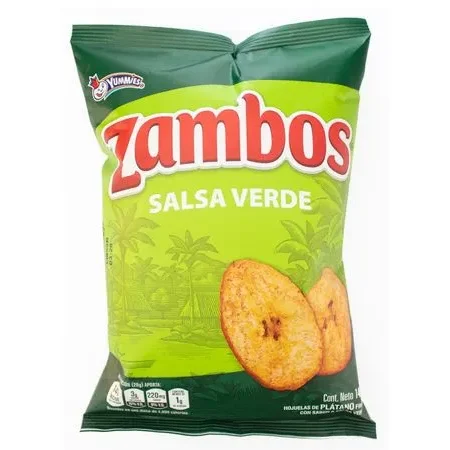 Zambos salsa verde 140g