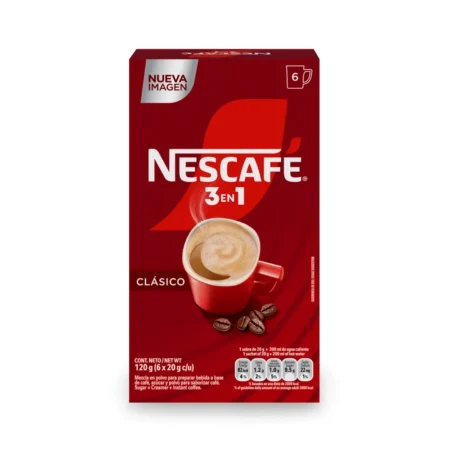 Cafe Nescafe 3en1 clasico 120g
