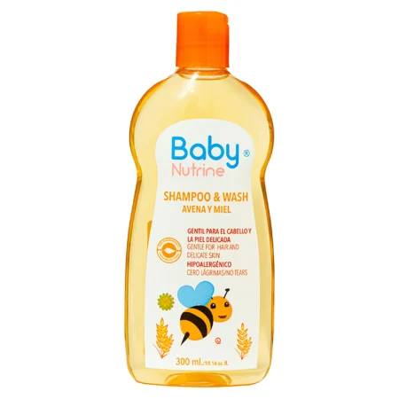Shampoo & body wash avena y miel 300ml