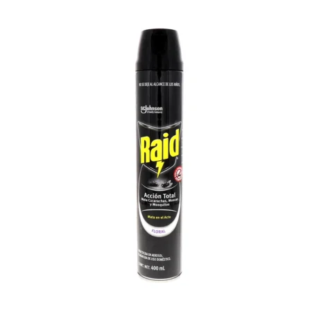 Raid acción total lavanda 400ml