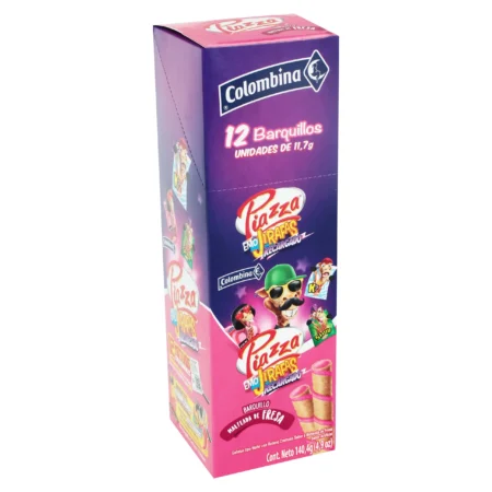 Barquillos piazza fresa 140g