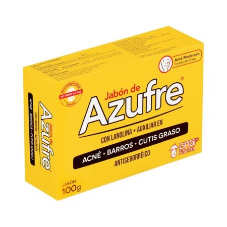 Jabón de azufre 100g