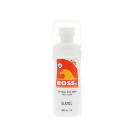 Betún liquido blanco para calzado 75ml