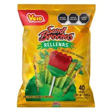 Sandi brochas rellenas 40 piezas