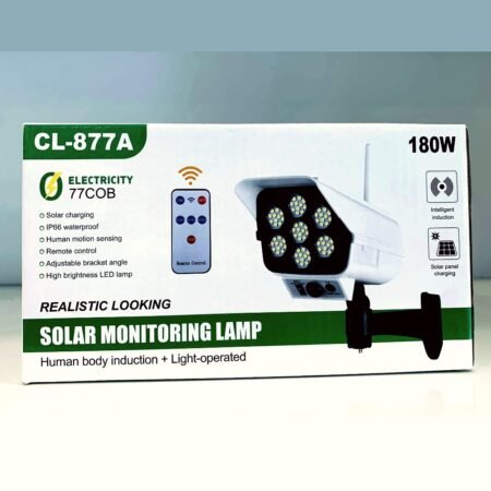 Lampara solar detector de movimiento