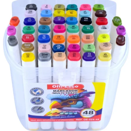 Marcador multi trazo 48 und