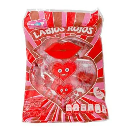 Paleta labios rojos 480g