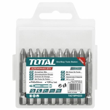 Set de 10 Puntas para Destornillador PH2 x 50MM