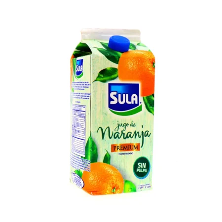 Jugo naranja sin pulpa 1.89lt
