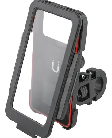 Soporte impermeable de telefono para motocicleta
