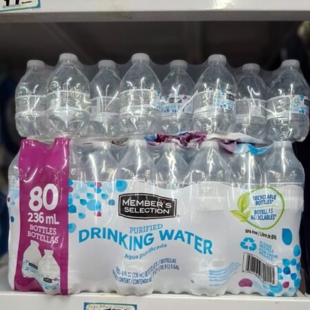 Fardo agua members 236ml 80und