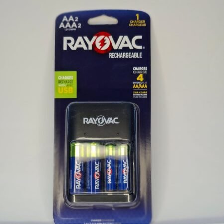Cargador+Baterias Rayovac AA2