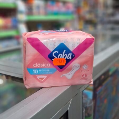 Toallas Saba Clasica sin alas 10und.