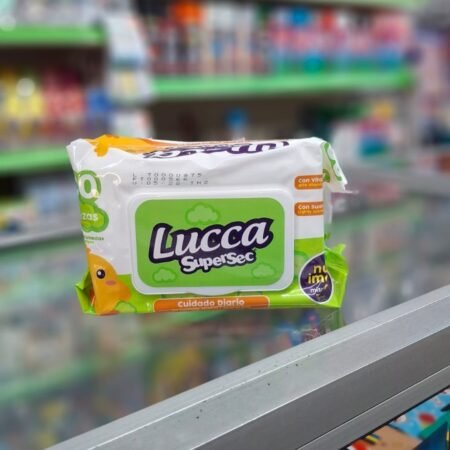 Toallas humedas lucca supersec 80und