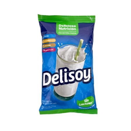 Leche en polvo Delisoy Sin Lactosa 360g