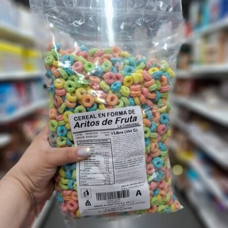 Cereal aritos de frutas 1lb