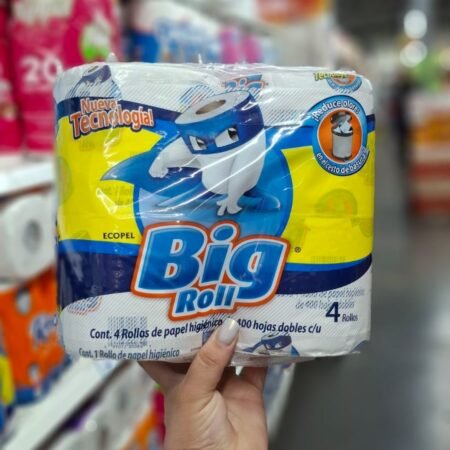 Papel higiénico big roll 4 rollo