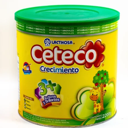 Leche en Polvo Ceteco 3+ 2200g Lata.