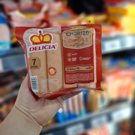 Chorizo chipotle delicia 454g