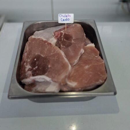 Chuleta de cerdo lb