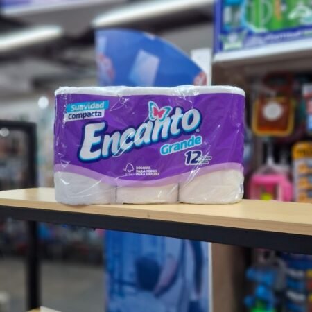 Papel higiénico encanto 12 rollo