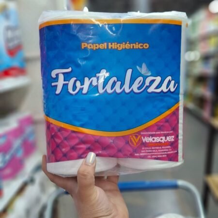 Papel higiénico fortaleza 4 rollo