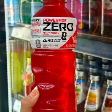 Powerade zero fruit punch  591ml