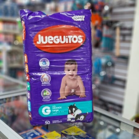 Pañal jueguitos G 50und.