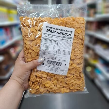 Cereal hohuelas de maiz natural 1lb