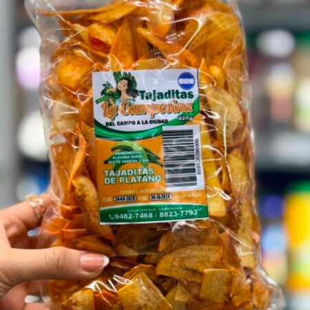 Tajadas de platano barbacoa  227g