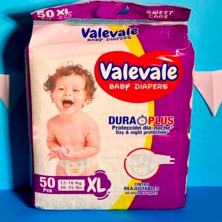 Pañal valevale XL 50pcs