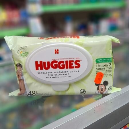 Toallas humedas huggies aloe vera 48und