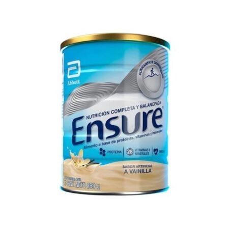 Leche en Polvo Ensure Vainilla 800g