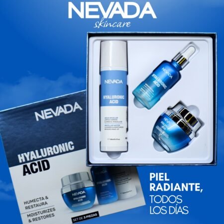 Set piel radiante nevada