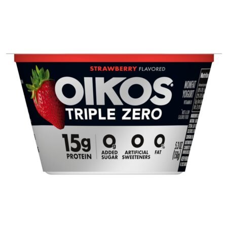 Yogurt Oikos Triple Zero Fresa 15g