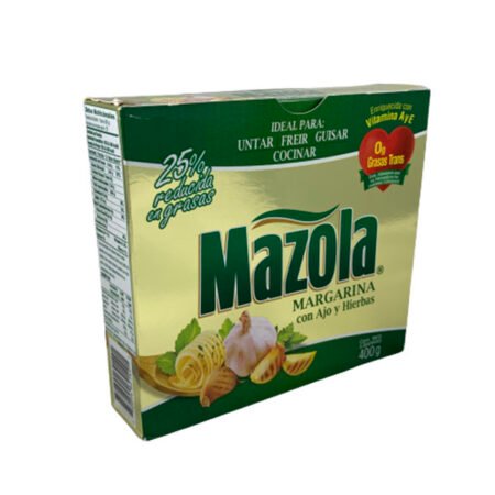 Margarina Mazola Ajo & Hierbas 400g