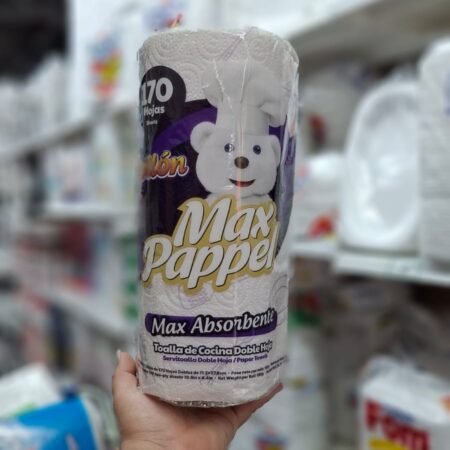 Papel toalla rollo max papel 170h