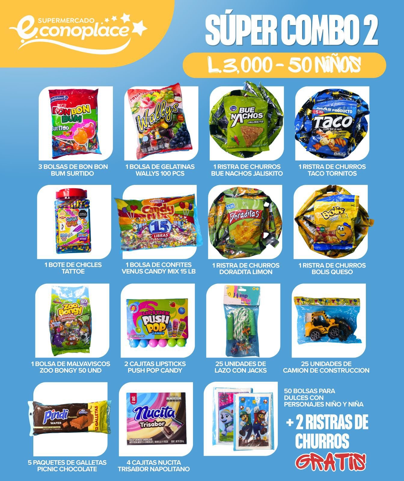 Super Combo #2 50 niños