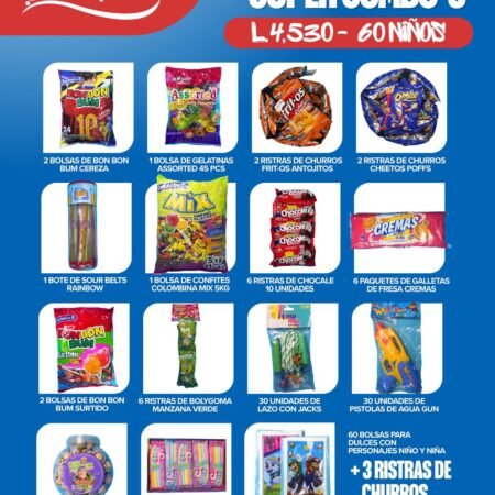 Super Combo #3 60 niños