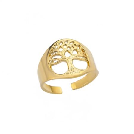 Anillo Ajustable Arbol De La Vida