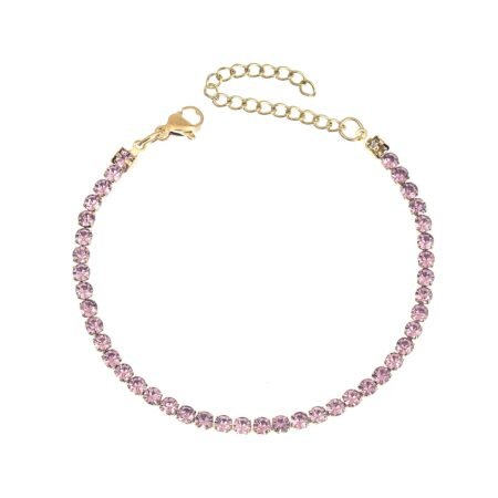 Pulsera Perlas Rosas